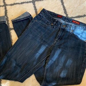 Express ultra skinny jean high waist